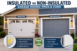 Insulated vs Non-Insulated Garage Doors