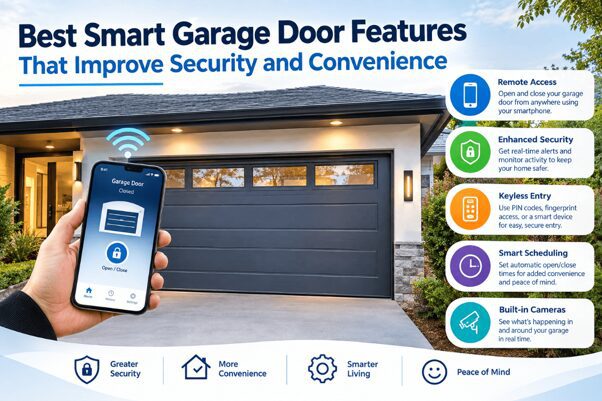Best Smart Garage Door Features That Improve Security and Convenience