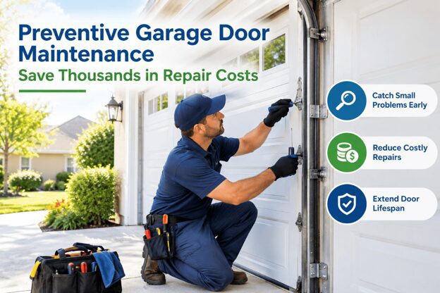 How Preventive Garage Door Maintenance Saves Thousands in Repair Costs