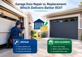 Garage Door Repair vs. Replacement Which Delivers Better ROI
