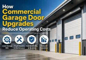 How Commercial Garage Door Upgrades Reduce Operating Costs