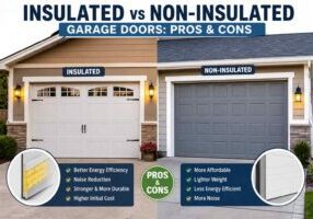 Insulated vs Non-Insulated Garage Doors